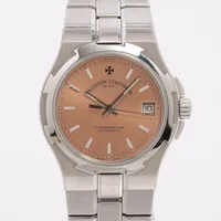 ヴァシュロンコンスタンタン オーバーシーズ 7700V SS×ラバー AT 青