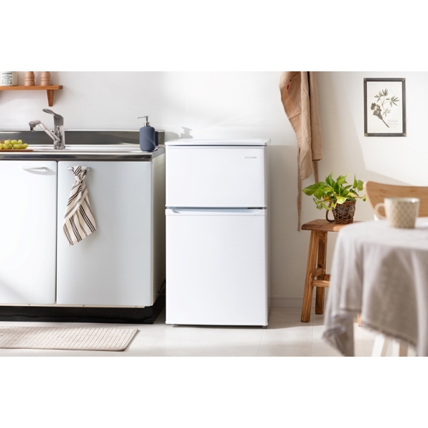 アイリスオーヤマ 冷凍冷蔵庫 90L ホワイト IRSD-9B-W - NTT-X Store