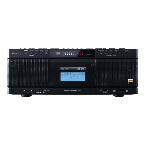 東芝(家電) AUREXハイレゾ対応SD/USB/CDラジオカセットレコーダー