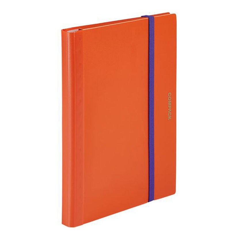 送料無料】 キングジム クリア-ファイルコンパック A4二つ折り 10冊