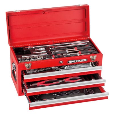 送料無料】 TONE トネ ツールセット 差込角12.7mm 58点セット TSA450の