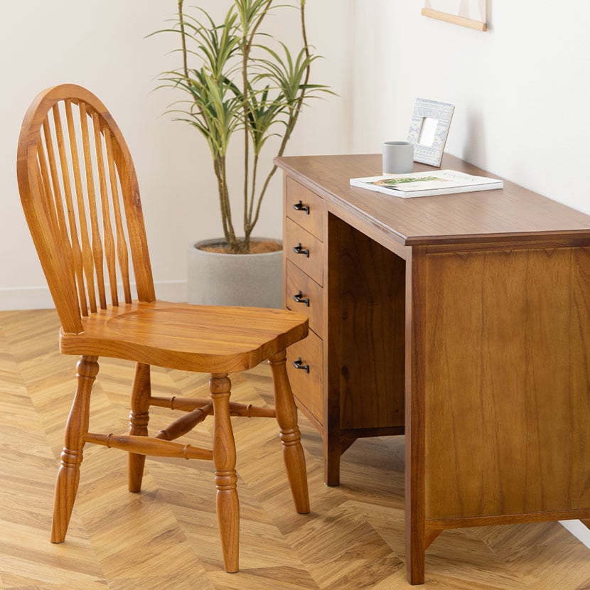 送料無料】 デスクセット 2点セット (幅1120mmテーブル1台+チェア1脚