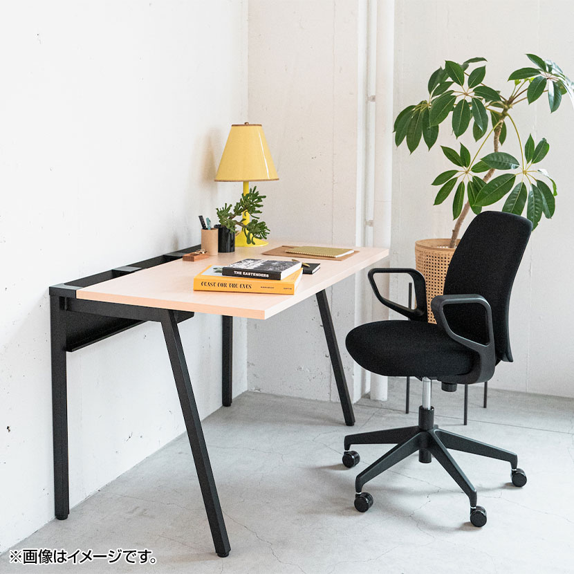 送料無料】 コクヨ リーン デスク 平机 本体色ブラック 幅1000×奥行700