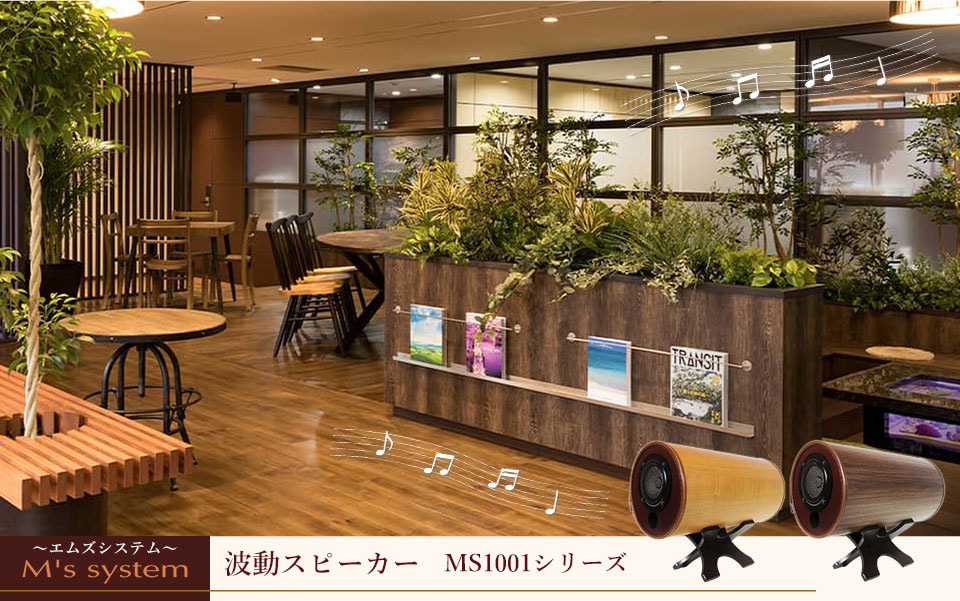 送料無料】 エムズスピーカー 波動スピーカー エムズシステム MS1001の