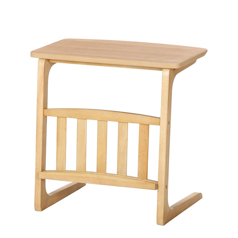送料無料】 サイドテーブル マガジンラック付き ルレーヴェ サイド