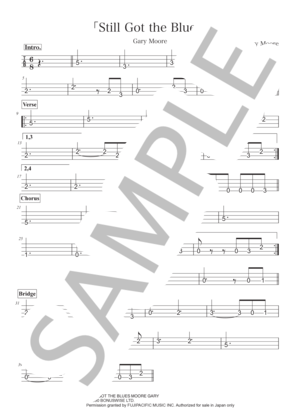 ゲイリー・ムーア | 楽譜一覧 - Piascore 楽譜ストア