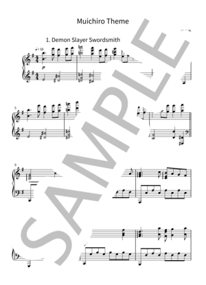 楽譜】家族の想い出 累のテーマ 「鬼滅の刃」 那田蜘蛛山編 / 立志編