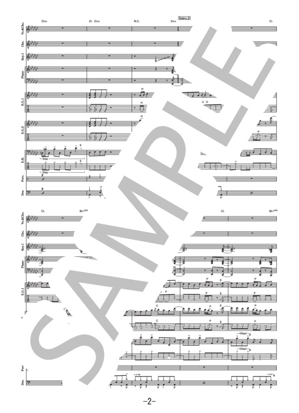 楽譜】Bi-Li-Li Emotion / Superfly バンドスコア / Superfly (バンド