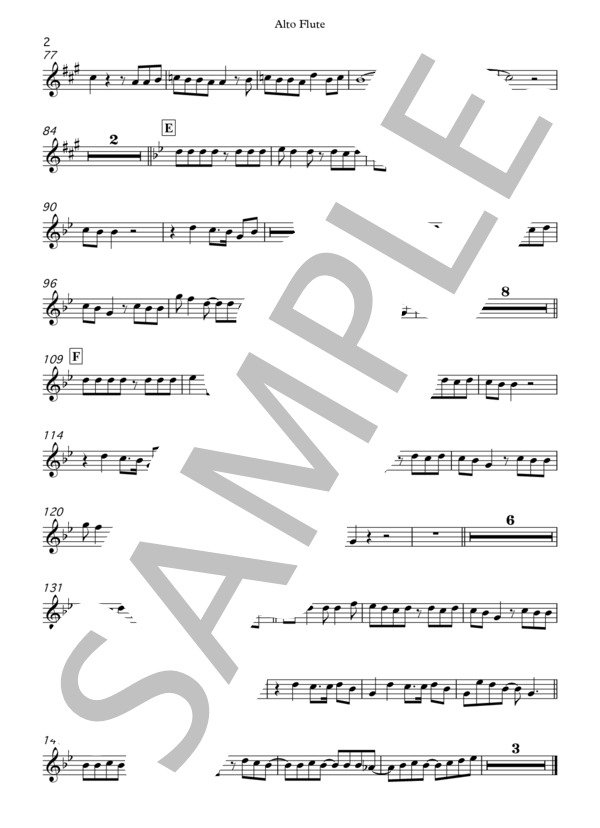 楽譜】ひとつだけ / 矢野 顕子 (アルトフルート / 中級) - Piascore