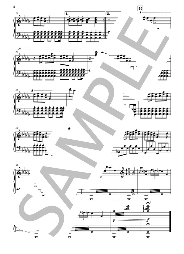 楽譜】戦場のメリークリスマス / Merry Christmas Mr. Lawrence / 坂本