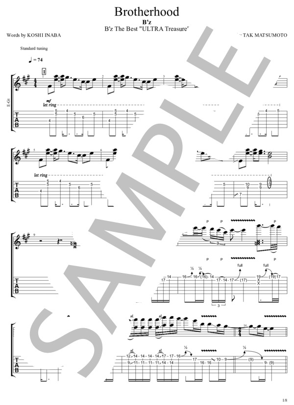 B'z The Best B'z Treasure バンドスコア 新作登場，正規品 バンド