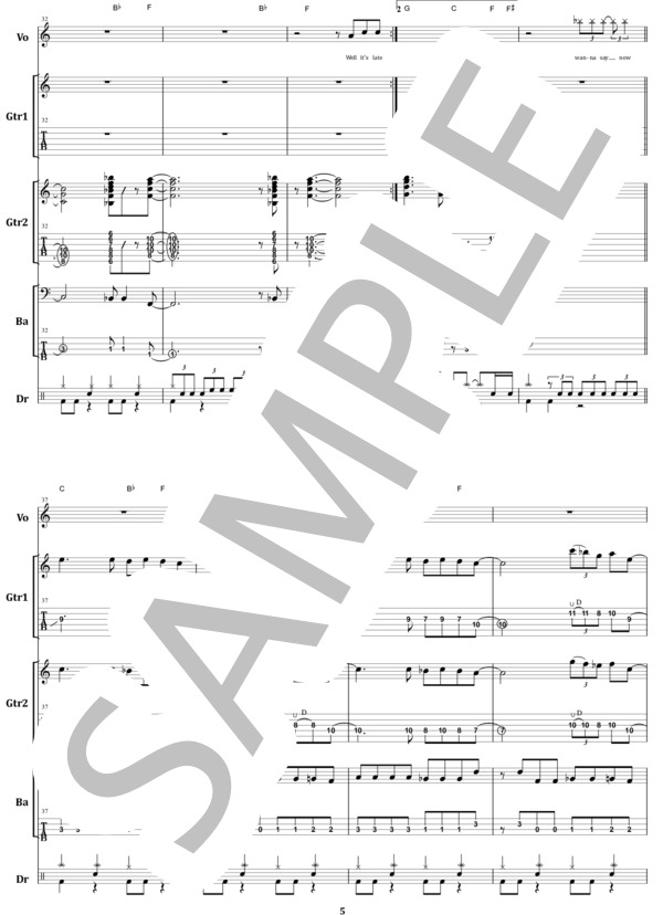 楽譜】BAD COMPANY / CAN'T GET ENOUGH バンド・スコア from68 / BAD