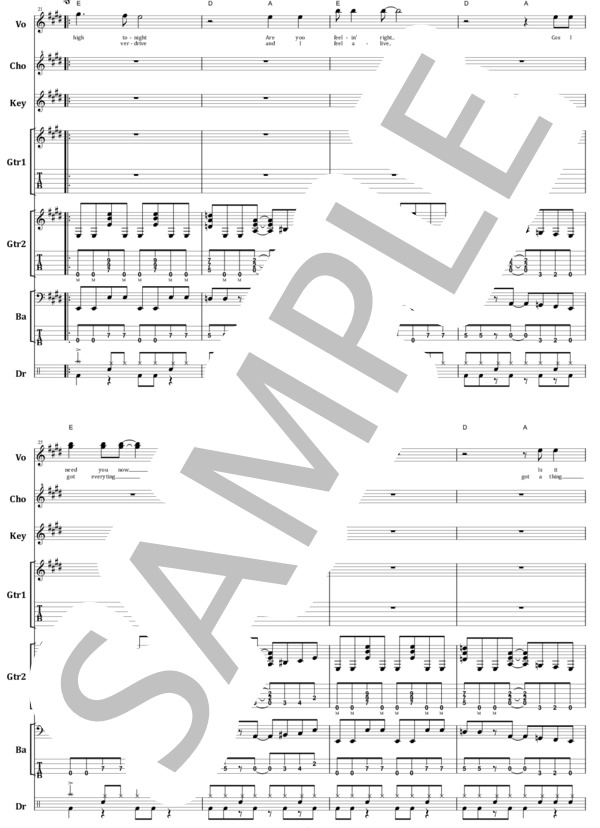 楽譜】マイケル・シェンカー / アームド・アンド・レディ バンド