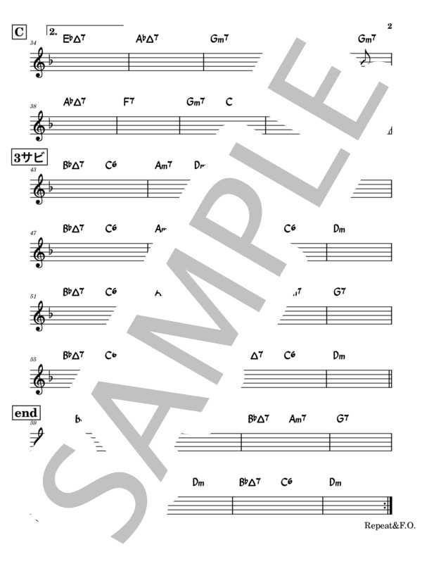 楽譜】 バンド用コード譜 / UA (その他 / その他) - Piascore 楽譜ストア