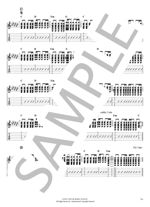 楽譜】ミカヅキ / さユり (ギター弾き語り / 中級) - Piascore 楽譜ストア