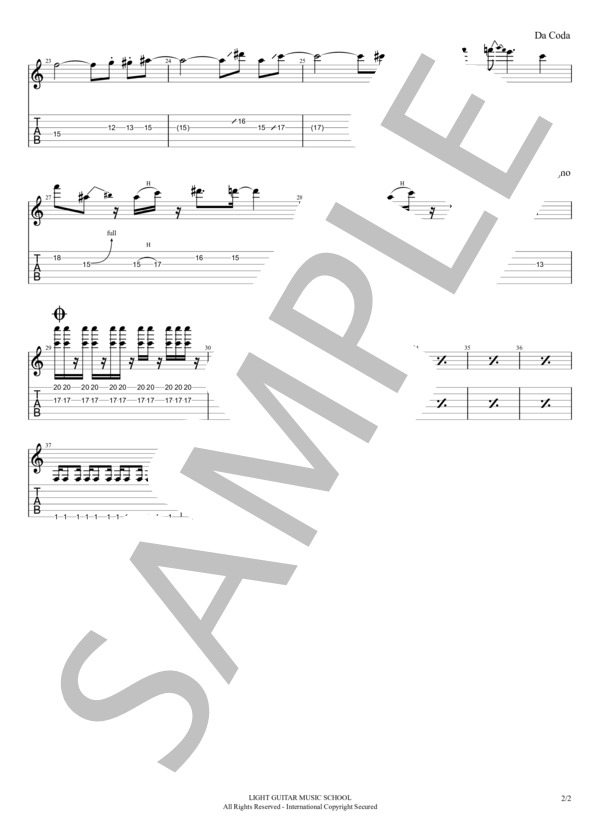 楽譜】太陽にほえろ！メインテーマ / 井上 堯之バンド (エレキギター