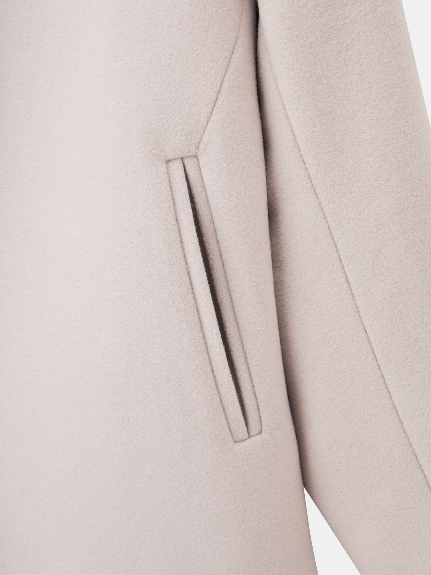 PLST(プラステ)公式 | 2024年モデル ウールモッサノーカラーハーフコート