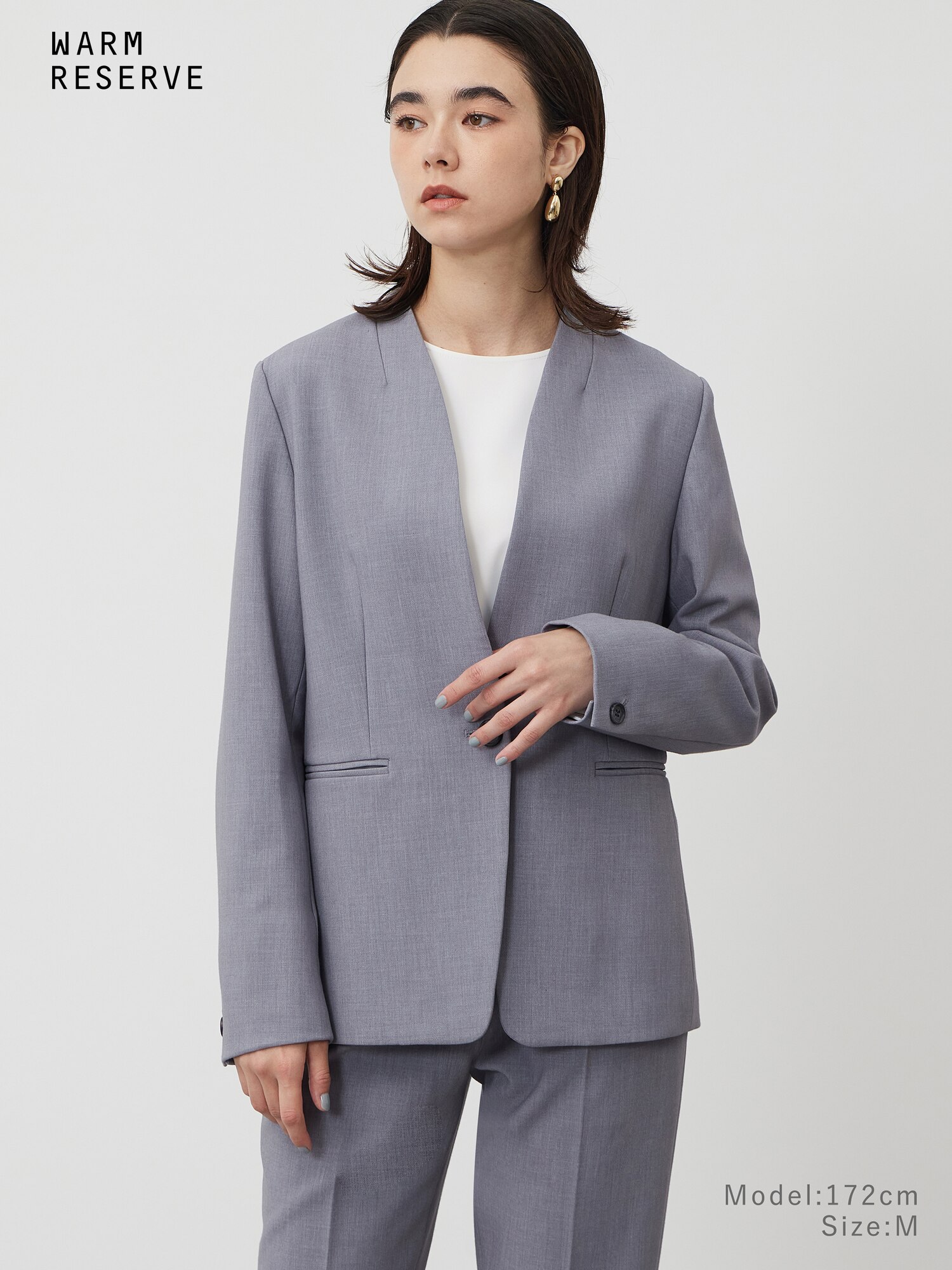 PLST(プラステ)公式 | ウォームリザーブカラーレスジャケット