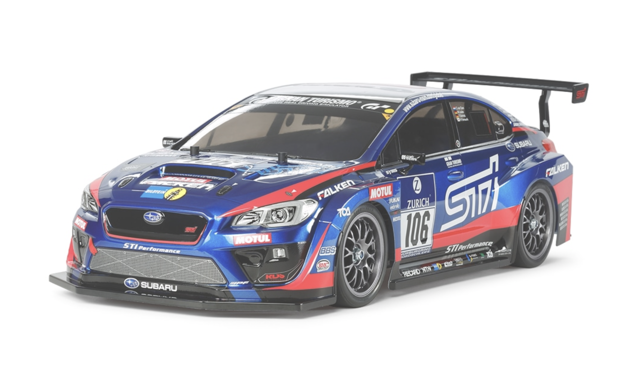 タミヤ】1/10RC SUBARU WRX STI NBRチャレンジ（TT-02シャーシ