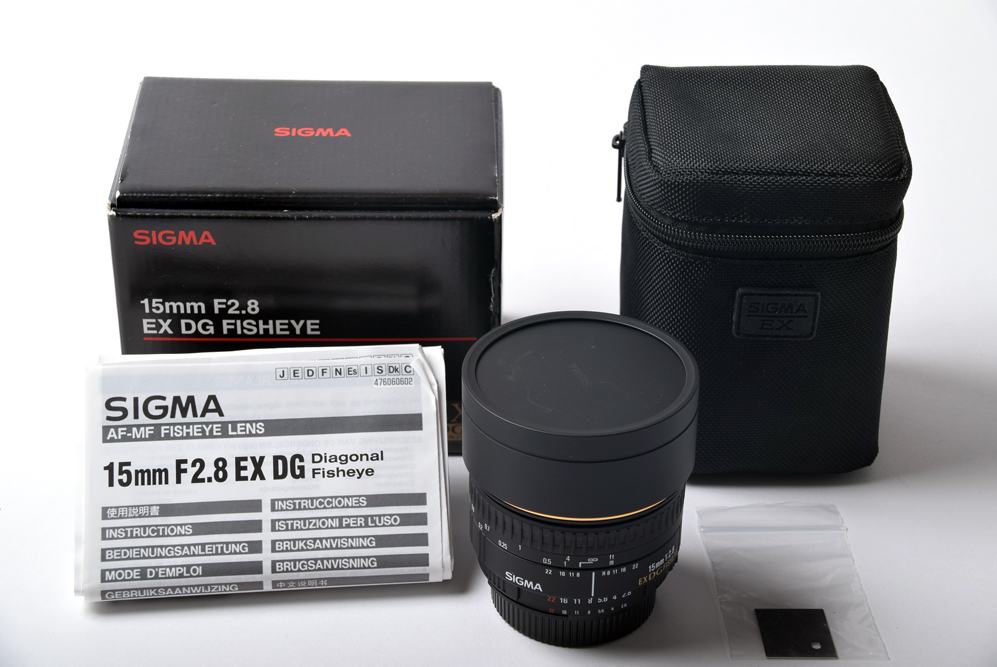 シグマ 15mm F2.8 EX DG DIAGONAL FISHEYE(ニコン用) | メディアジョイ