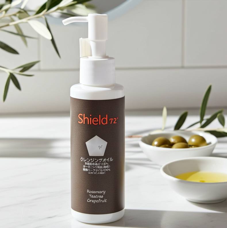 オーガニックアロマ100％の洗顔シリーズ。毎日の洗顔をオイルで洗う