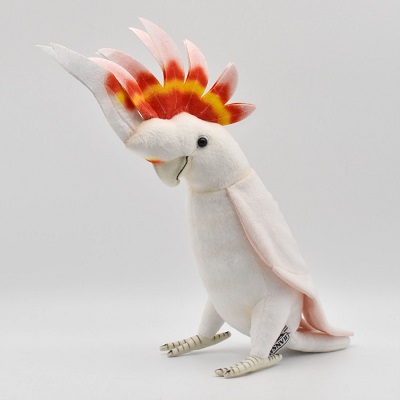 ハンサ ぬいぐるみ クルマサカオウム | こんぱまるオンライン