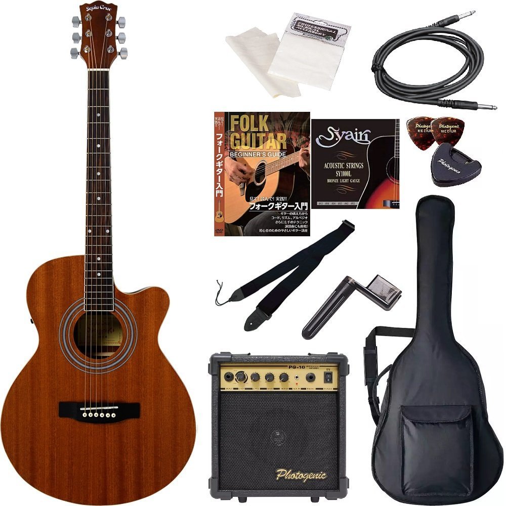 Sepia Crue(セピアクルー)】 【エレアコ】EAW-01 初心者入門エントリー