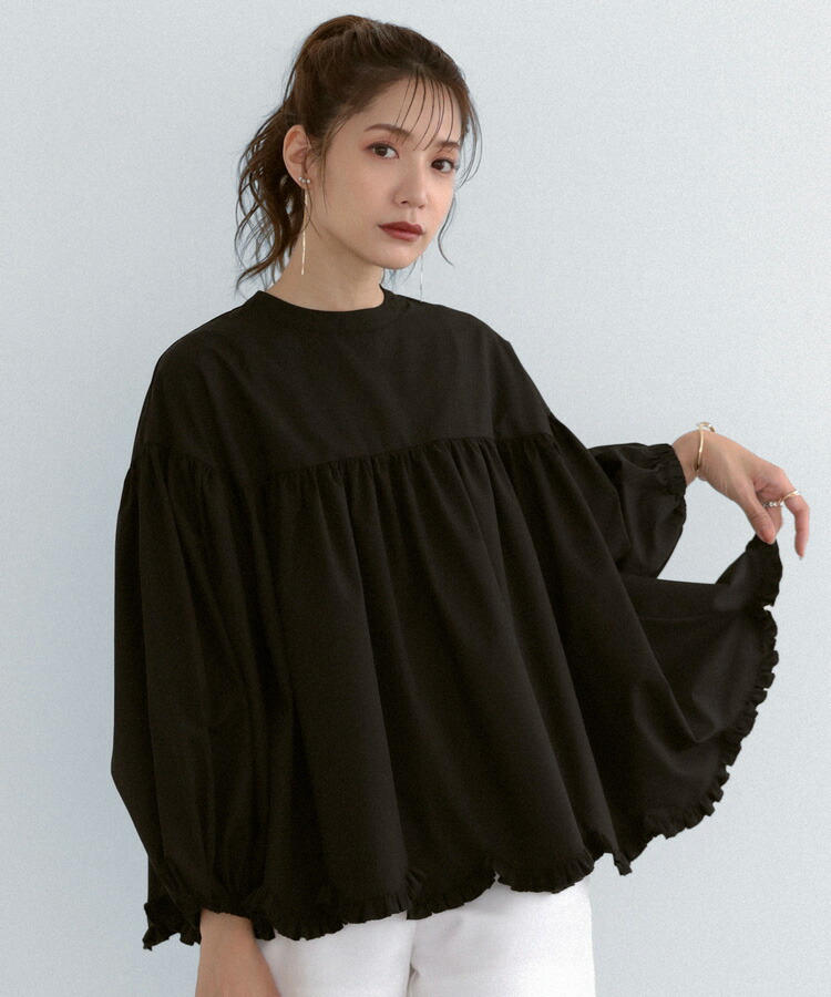 楽天市場】50％OFF【5980円→2990円】□ヨーク切り替え ギャザー