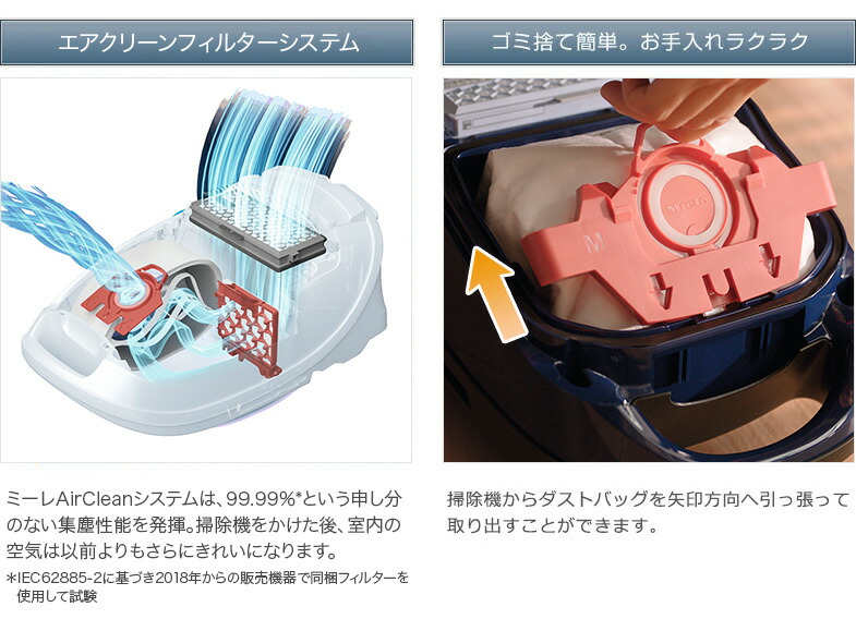 楽天市場】【メーカー公式】Miele ミーレ 掃除機 紙パック XL Pack