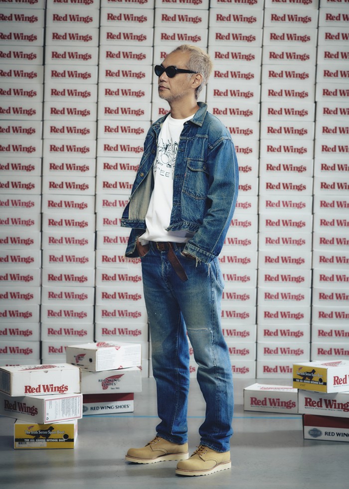 Boon 雑誌 スニーカー ジーンズ レッドウィング レッドウィング
