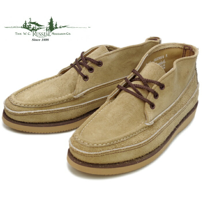 楽天市場】○○ Russell Moccasin SPORTING CLAYS CHUKKA ラッセル