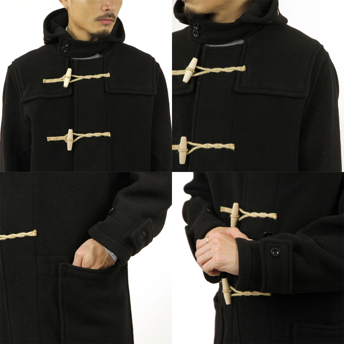 グローバーオール コート メンズ 正規販売店 GLOVERALL ダッフルコート