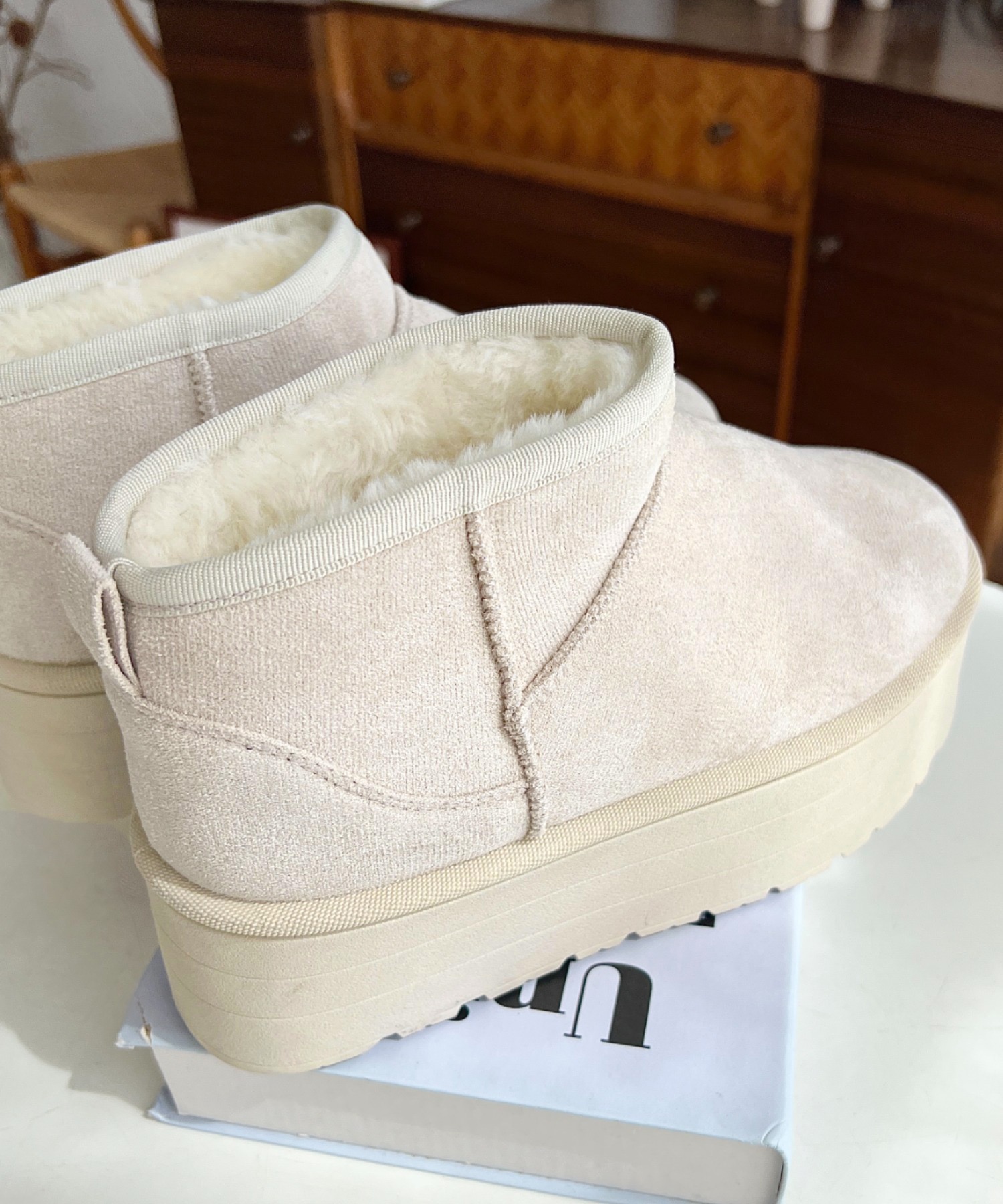 楽天市場】【57%OFF 4,990→2,100円】ブーツ ムートンブーツ ミドル