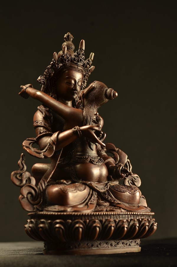 楽天市場】普賢シャクティ(歓喜仏)銅造製彫金仕上げ : 仏像仏画
