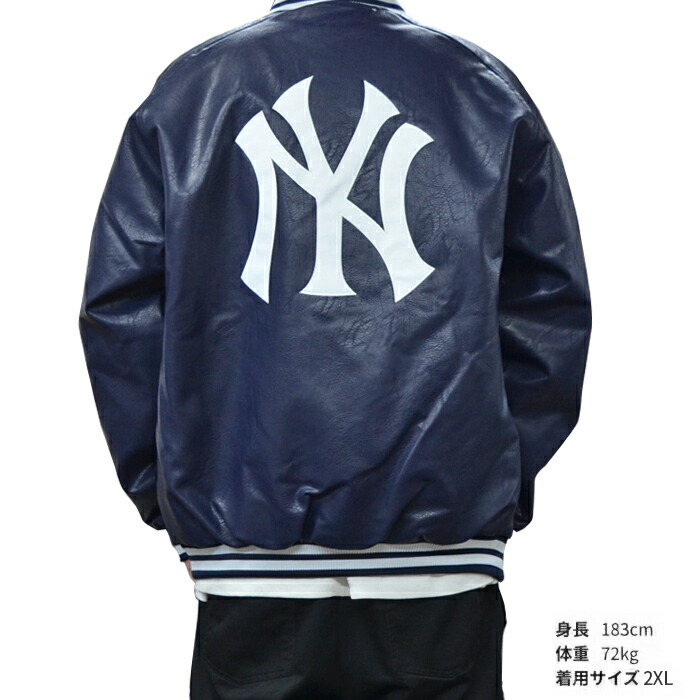 Fanatics ファナティクス ジャケット MLB NY YANKEES KANJI PU JACKET