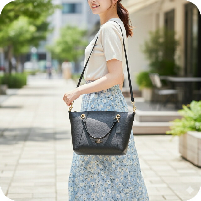 コーチ ハンドバッグ レディース ブランド COACH レザー C6229 IMBLK 1