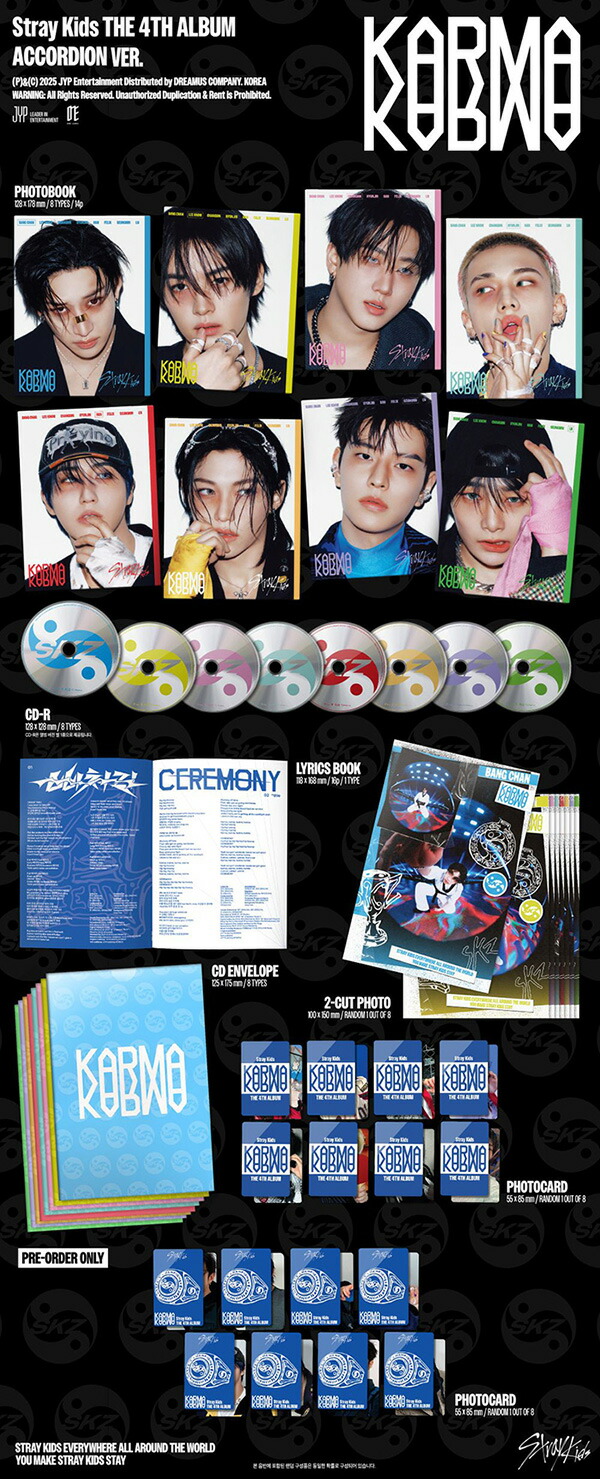 楽天市場】[ホログラムトレカ当店特典付] Stray Kids 正規4集アルバム