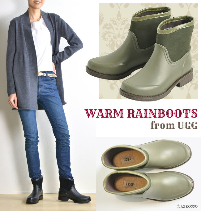 楽天市場】アグ レインブーツ ugg レインブーツ 滑らない靴 雪 滑ら
