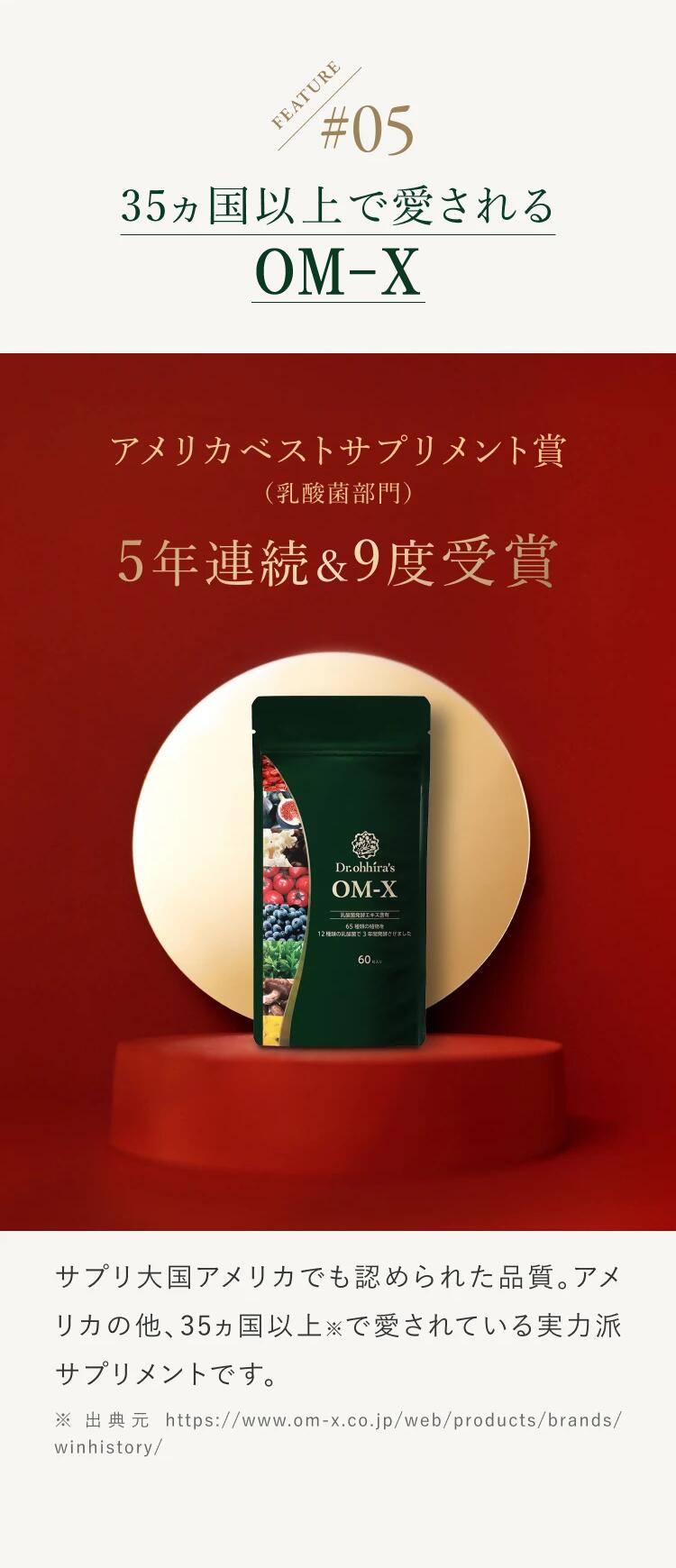 楽天市場】植物醗酵サプリメント『OM-X（オーエム・エックス） 60粒