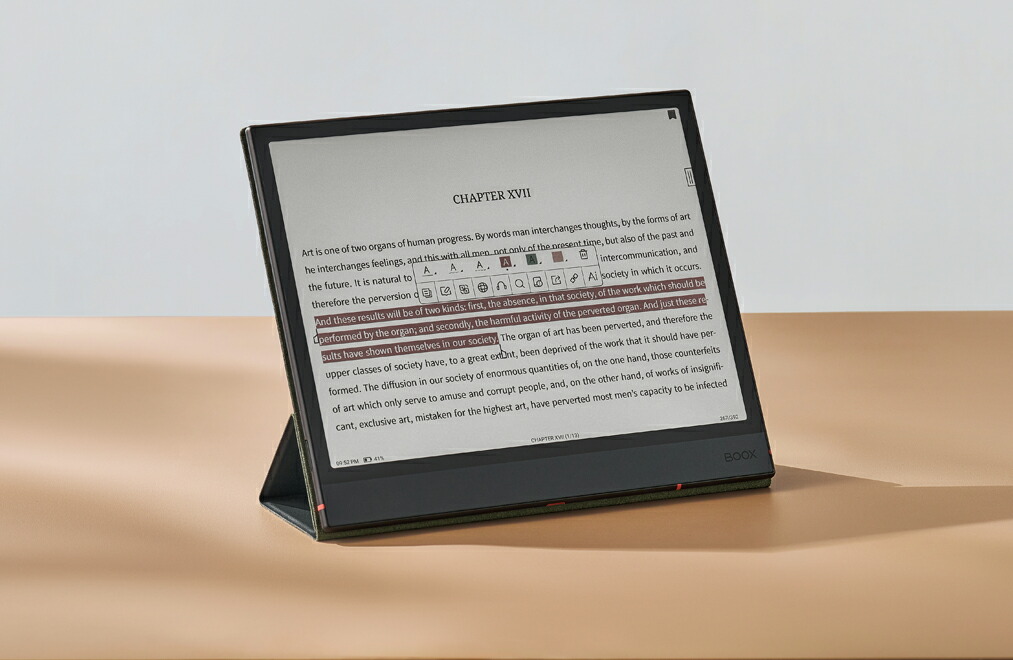 楽天市場】【正規代理店】 BOOX Magnetic Case Cover for Note Air 4C