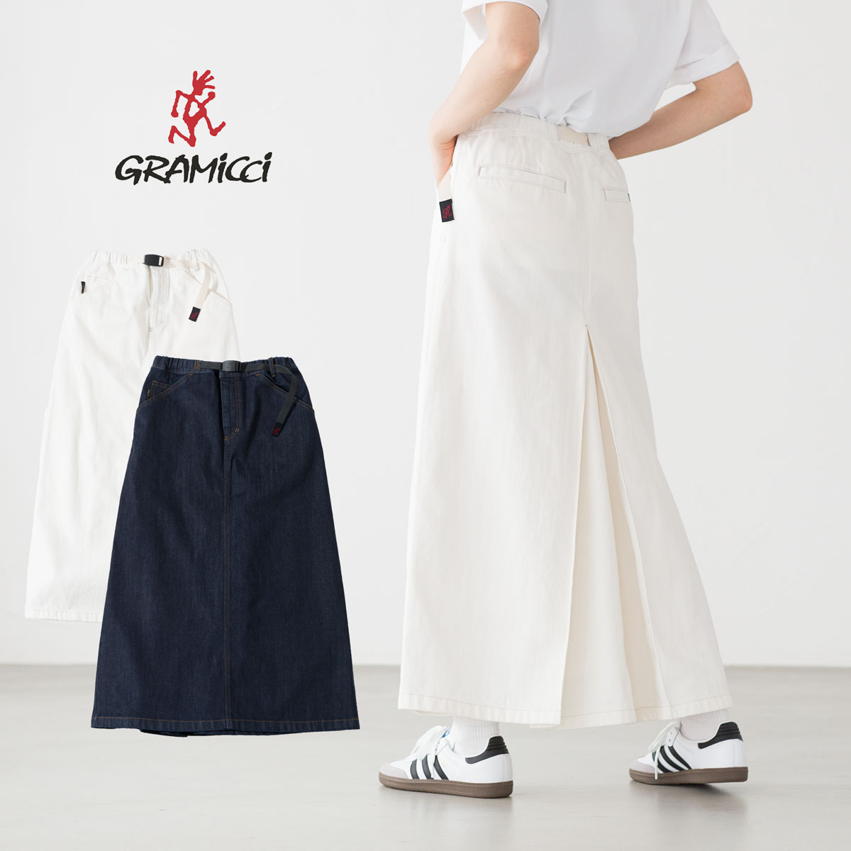 楽天市場】グラミチ ジャパニーズ デニム スカート Gramicci G5SW