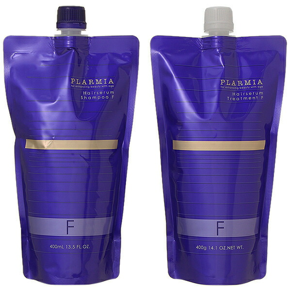 セット】ミルボン MILBON プラーミア ヘアセラム シャンプーF&