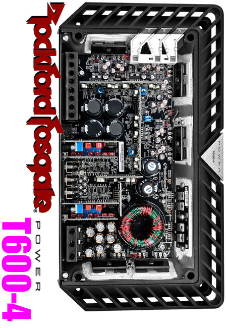 楽天市場】RockfordFosgate ロックフォード POWER T600-4 定格出力100W