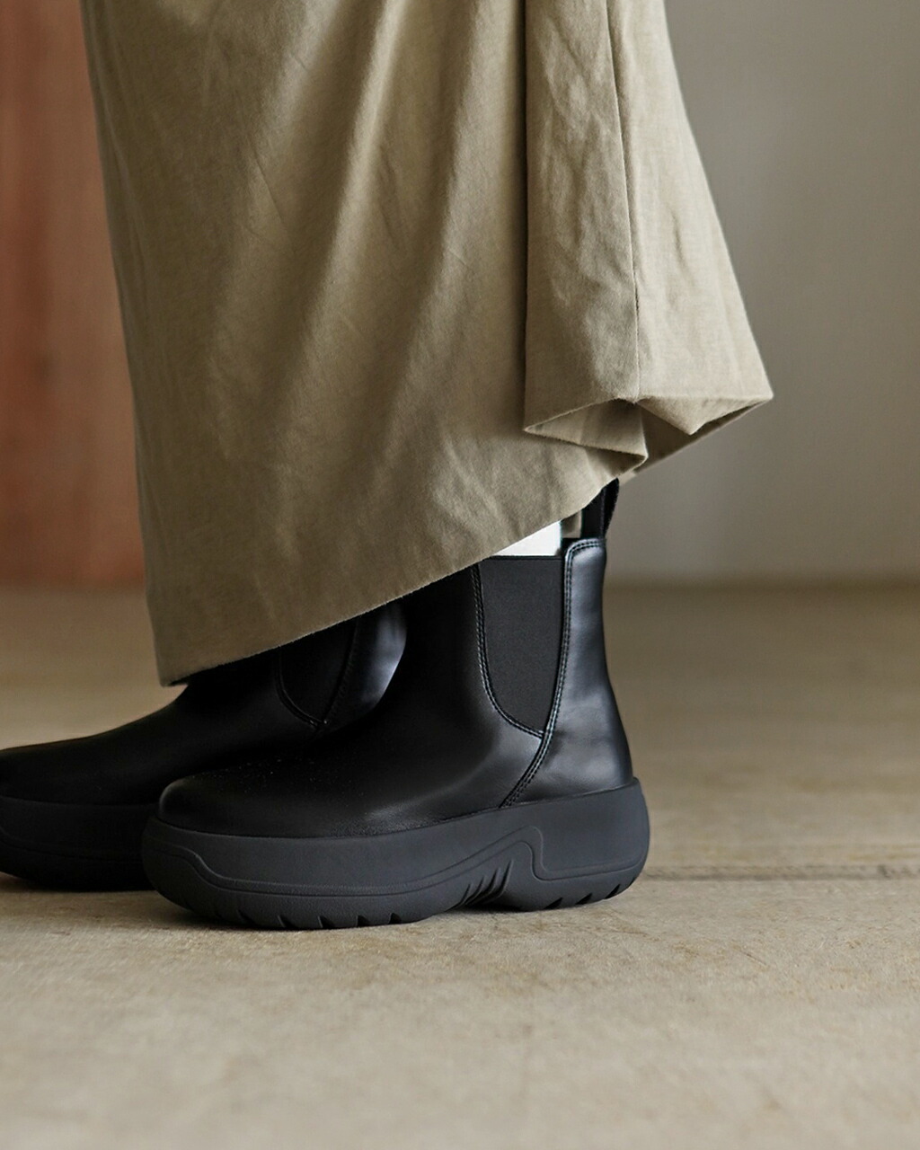 楽天市場】シャカ SHAKA チェルシーブーティー エボル チャンキー 厚底