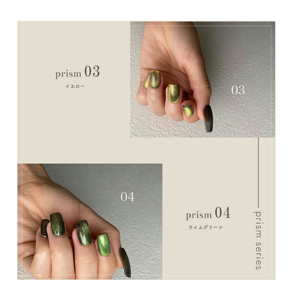 楽天市場】ネイルタウンジェル プリズムシリーズ 全9色 約3g入り