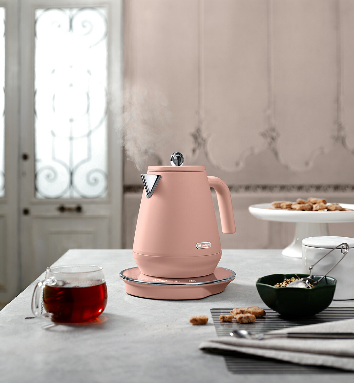 楽天市場】デロンギ エクレティカ 温度設定機能付き電気ケトル プレイ