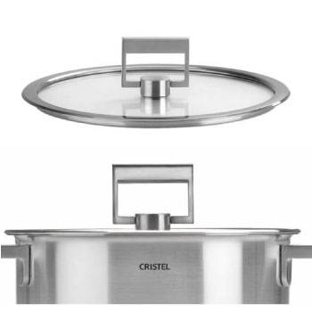 楽天市場】クリステル Lシリーズ 鍋用 蓋 24cm フラットガラスふたつ