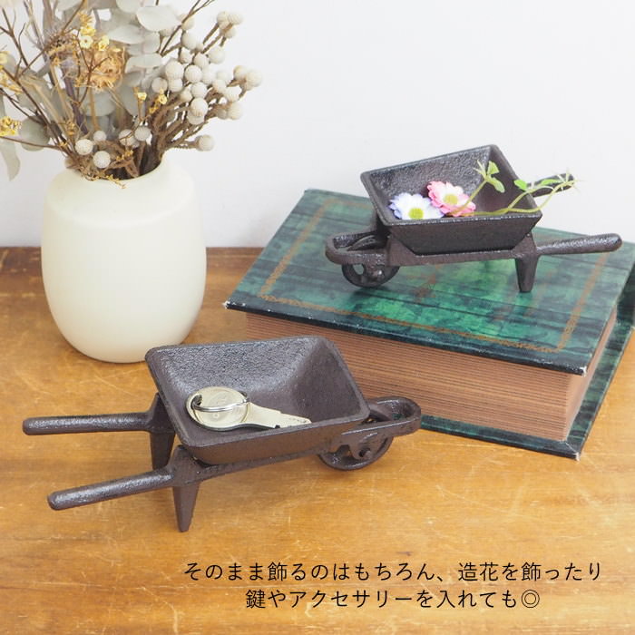 楽天市場】【あす楽】 ミニチュア ミニカートオブジェS 6143 村田屋