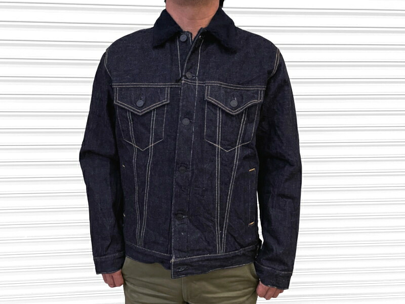 楽天市場】桃太郎ジーンズ 15.7ozセルビッチデニムボアジャケット