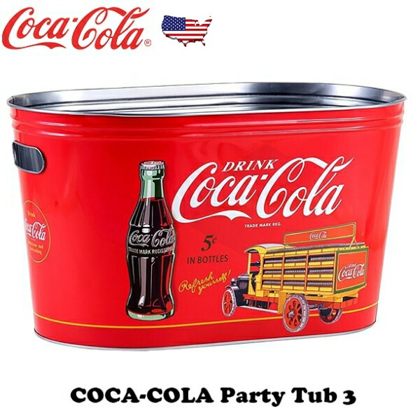 楽天市場】コカコーラ パーティータブ Ver.3 コカコーラ グッズ バケツ